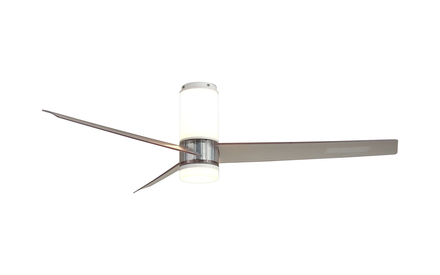 Up Down 1.2m 45W LED Dimmable Ceiling Light With Built-In 35W DC Fan, 2700-5000K Remote Control, 4950lm, White, 5yrs Warranty