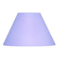 Oaks Lighting S501/5 Cotton Coolie Lampshade 140mm - Clip-On Candle Light Shade - Lilac