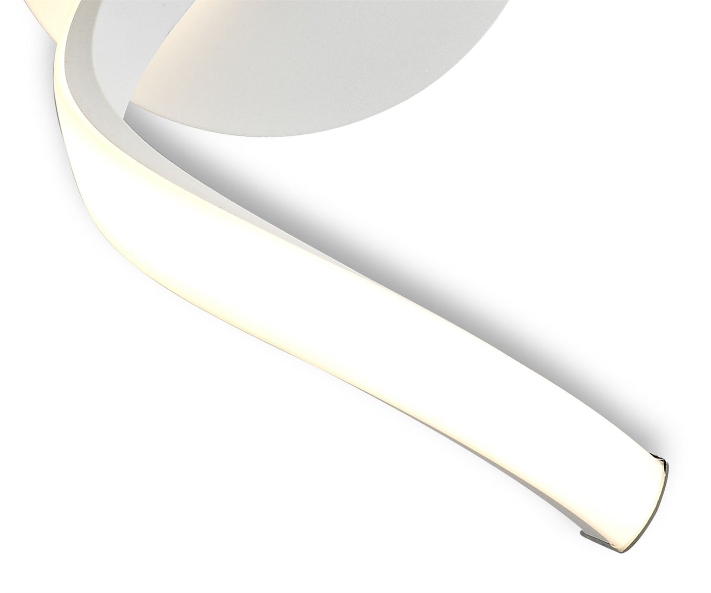 Mantra M6005 Nur Blanco Touch Dimmer Wall Light 10W LED 3000K, 850lm, White/Frosted Acrylic, 3yrs Warranty
