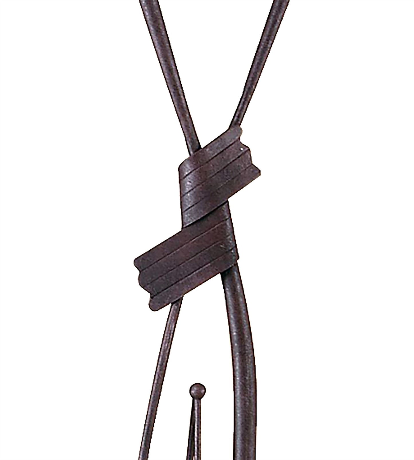 Mantra (0008 006) Estilo Floor Lamp 2 Light E14, Brown/Black Oxide