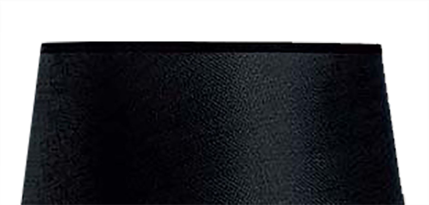 Mantra M5323 Habana Black Round Shade 210/240mm x 165mm, Suitable for Table Lamps