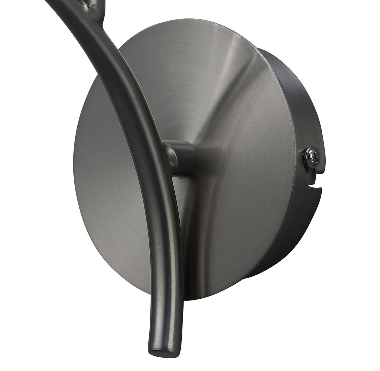 Mantra Iku Wall Light Switched 1 Light G9, Satin Nickel