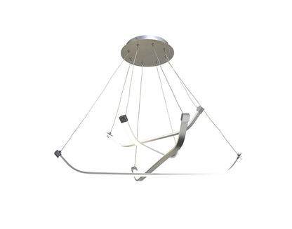 Mantra M5571 Papua Ceiling LED Light 36W, 2800lm, 3000K Polished Chrome/White Acrylic, 3yrs Warranty