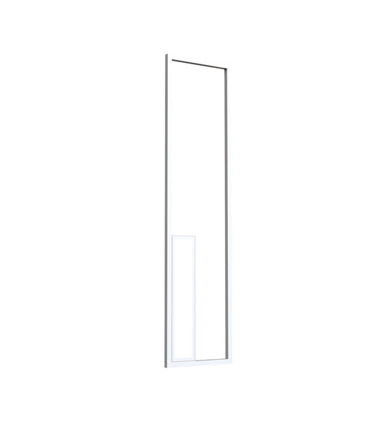 Mantra Boutique Rectangle Wall Light, Dimmable, 50W LED, 3000K, 2740lm, White, 3yrs Warranty