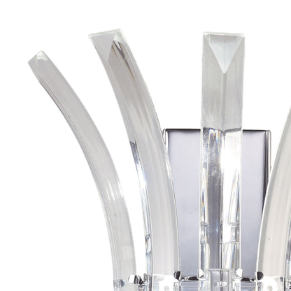Diyas Sinclair Wall Light 2 Light G9 Polished Chrome