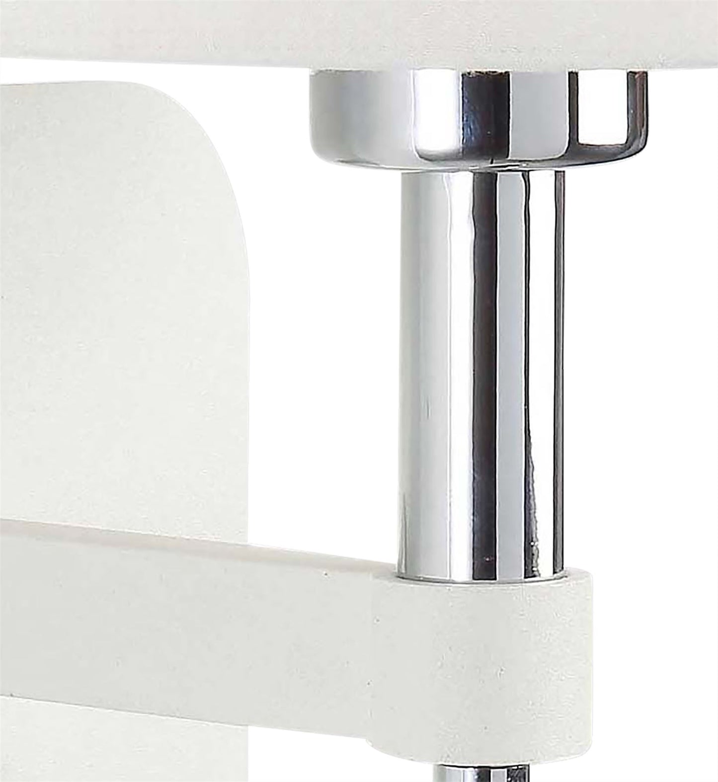 Mantra M5316 Habana Wall Light 1 Light WITHOUT SHADE E27 + Reading Light 3W LED 4000K, 200lm, Matt White/Polished Chrome, 3yrs Warranty