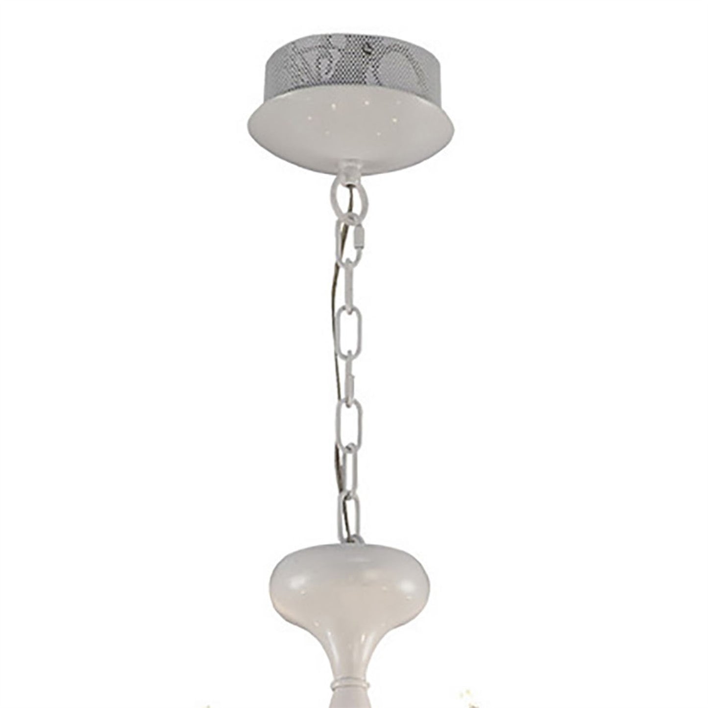 Diyas Llamas 96cm  15 Light G4 White, NOT LED/CFL Compatible Ceiling Pendant Light Fitting