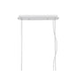 Mantra Fusion M5517 Cumbuco Linear Pendant Kit White For 5501 & 5503