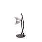 Mantra Eclipse Tall Table Lamp 1 Light G9, Black Chrome