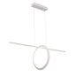 Mantra Kitesurf Loop Under Linear Pendant, 30W LED, 3000K, 2400lm, White, 3yrs Warranty