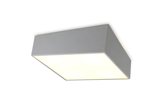Mantra M6163 Mini Ceiling 45cm Square, 5 x E27 (Max 20W), Silver - M6163 Ceiling