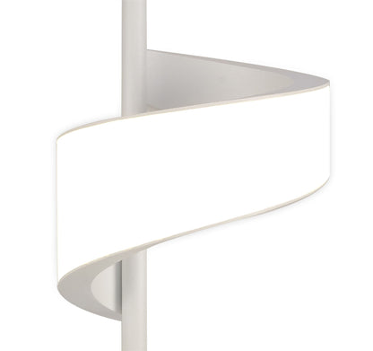 Mantra Tsunami 1 Light Table Lamp, 6W LED, 3000K, 450lm, Sand White, 3yrs Warranty