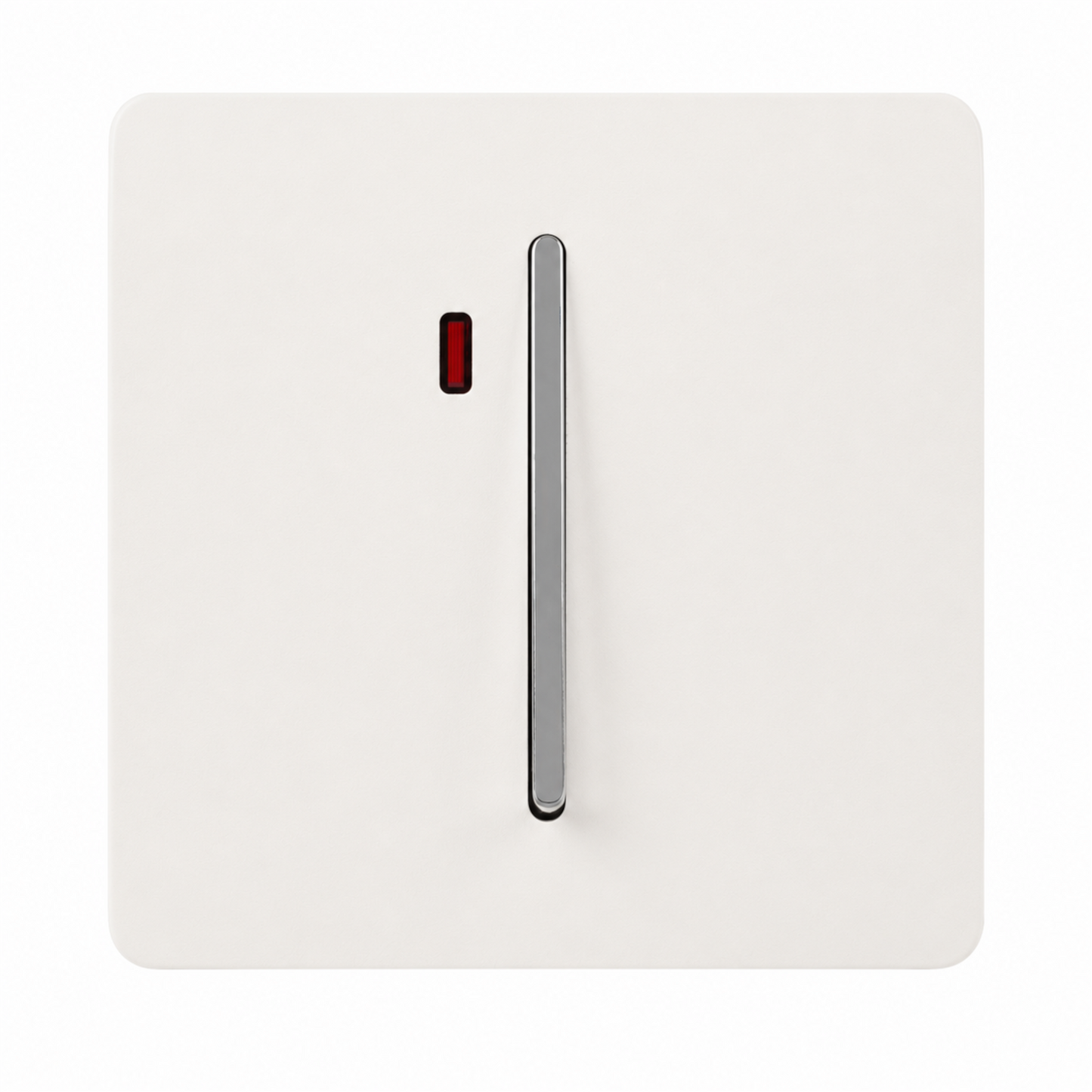 Trendi 45 A Cooker Switch & Neon Insert in Matt White - ART-WHS2MWH