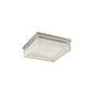 Diyas Aiden Large Square Flush  21W 1900lm LED 4200K Polished Chrome/Glass, 3yrs Warranty  Ceiling Light Fitting
