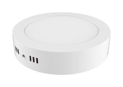 Techtouch Intego SM Ecovision Intego Surface Mounted Ecovision, 285mm, Round, 24W LED, Cool White, 4000K, 2000lm, 120°, White Frame, Inc. Driver, 2yrs Warranty