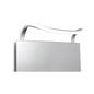 Mantra M5087 Sisley Wall Light 12W LED Chrome IP44 4000K, 840lm, Silver/Frosted Acrylic/Polished Chrome, 3yrs Warranty