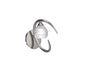 Mantra M1816/S Loop Wall Light Switched 1 Light G9 ECO, Satin Nickel - M1816/S