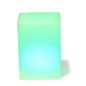 Mantra Huevo Square Shape Waterproof IP68 Could use in swimming pool. 7 Colours+white + candle. with remote control, Opal White Exterior