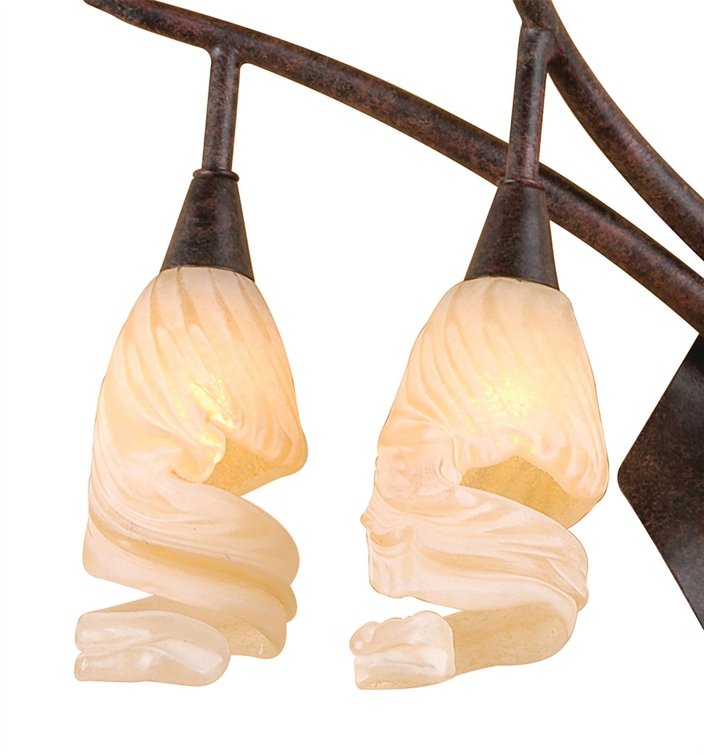 Mantra (0017 005) Gaudi Wall Light Left Switched 2 Light G9, Brown/Black Oxide