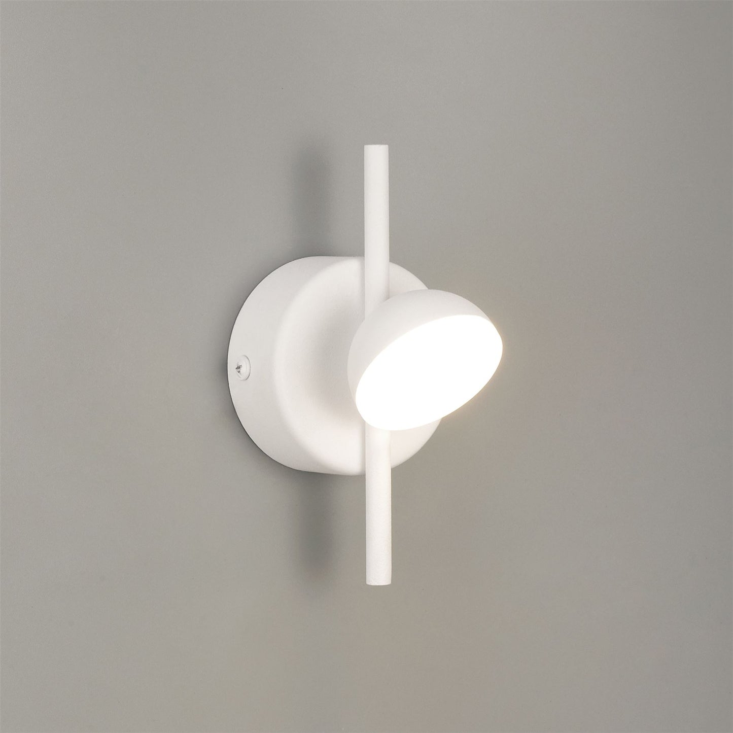 Mantra M6266 Adn 1 Light Wall Light, 3W LED, 3000K, 165lm, White, 3yrs Warranty