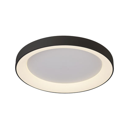 Mantra Fusion Niseko Ring Ceiling 65cm 48W LED, 3000K, 3900lm, Black, 3yrs Warranty Ceiling