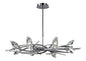 Mantra M1450 Eclipse Telescopic 8 Light G9, Polished Chrome