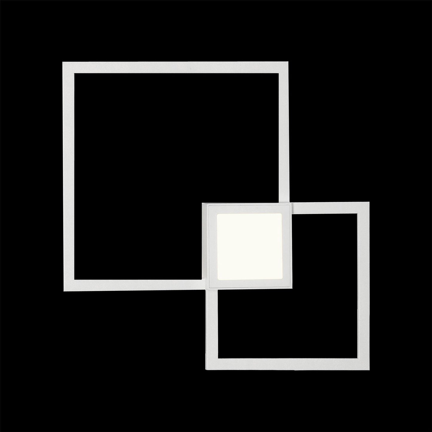 Mantra Fusion Mural Wall Light, 48W LED, 3000K, 3600lm, White, 3yrs Warranty