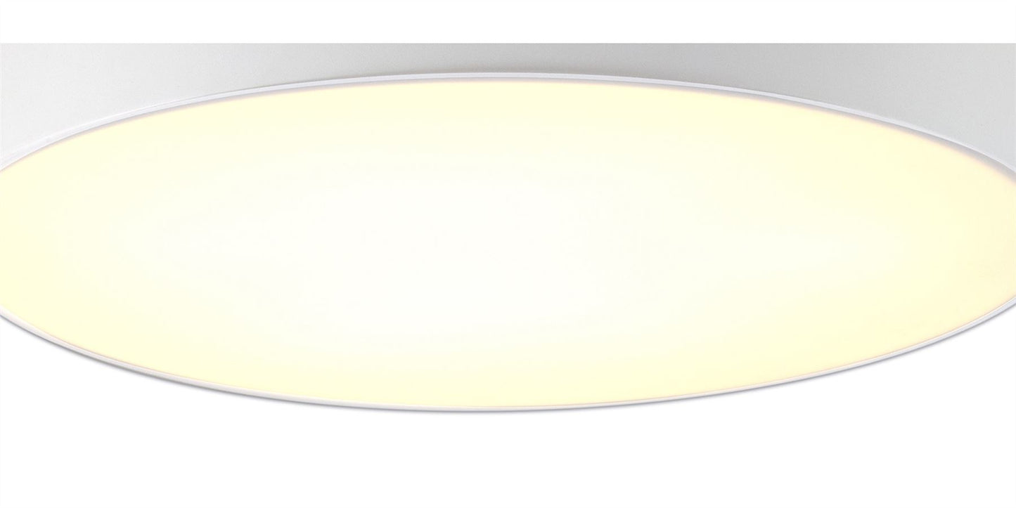 Mantra M6164 Mini Ceiling 70cm Round, 8 x E27 (Max 20W), White - M6164 Ceiling