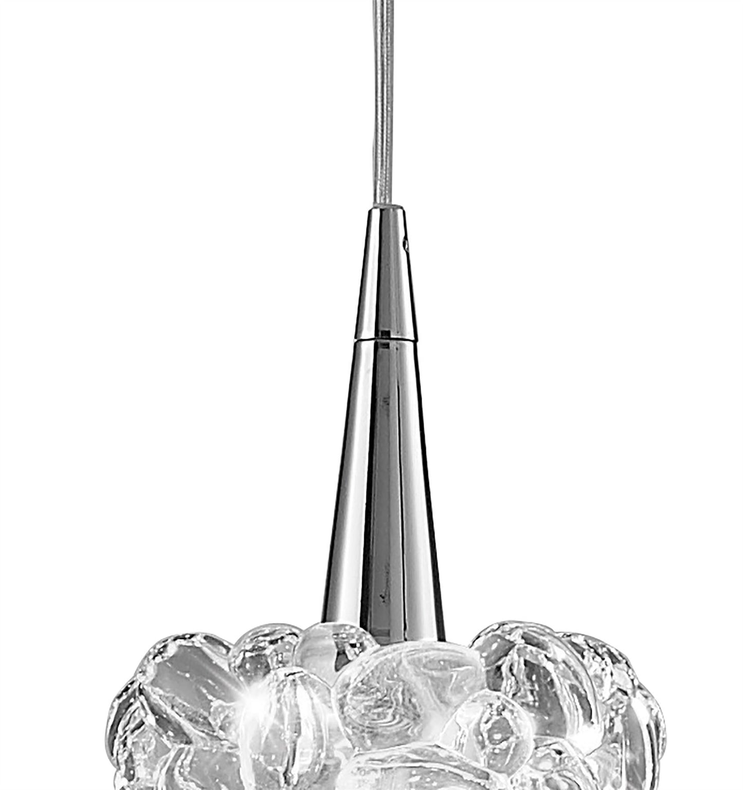 Mantra M3923 O2 Pendant 1 Light G9 Small, Polished Chrome