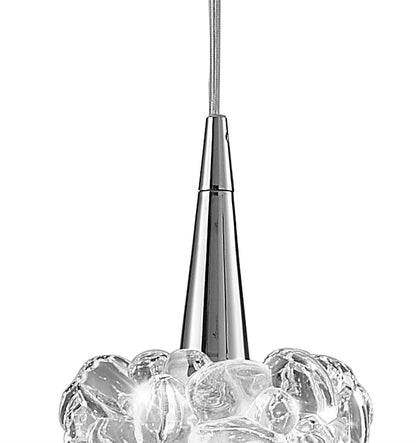 Mantra M3923 O2 Pendant 1 Light G9 Small, Polished Chrome