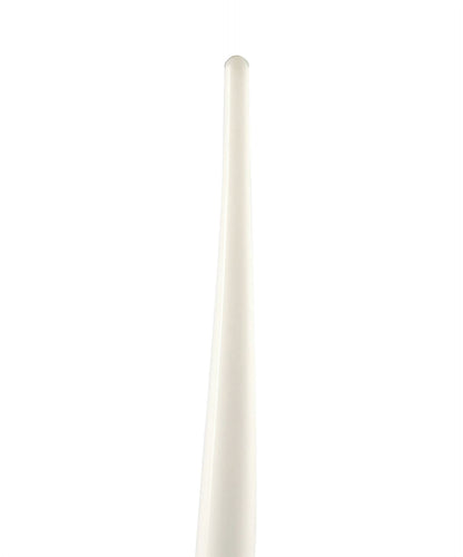 Mantra Estalacta Floor Lamp 1 Light GU10 Small Indoor/Outdoor IP44, Silver/Opal White