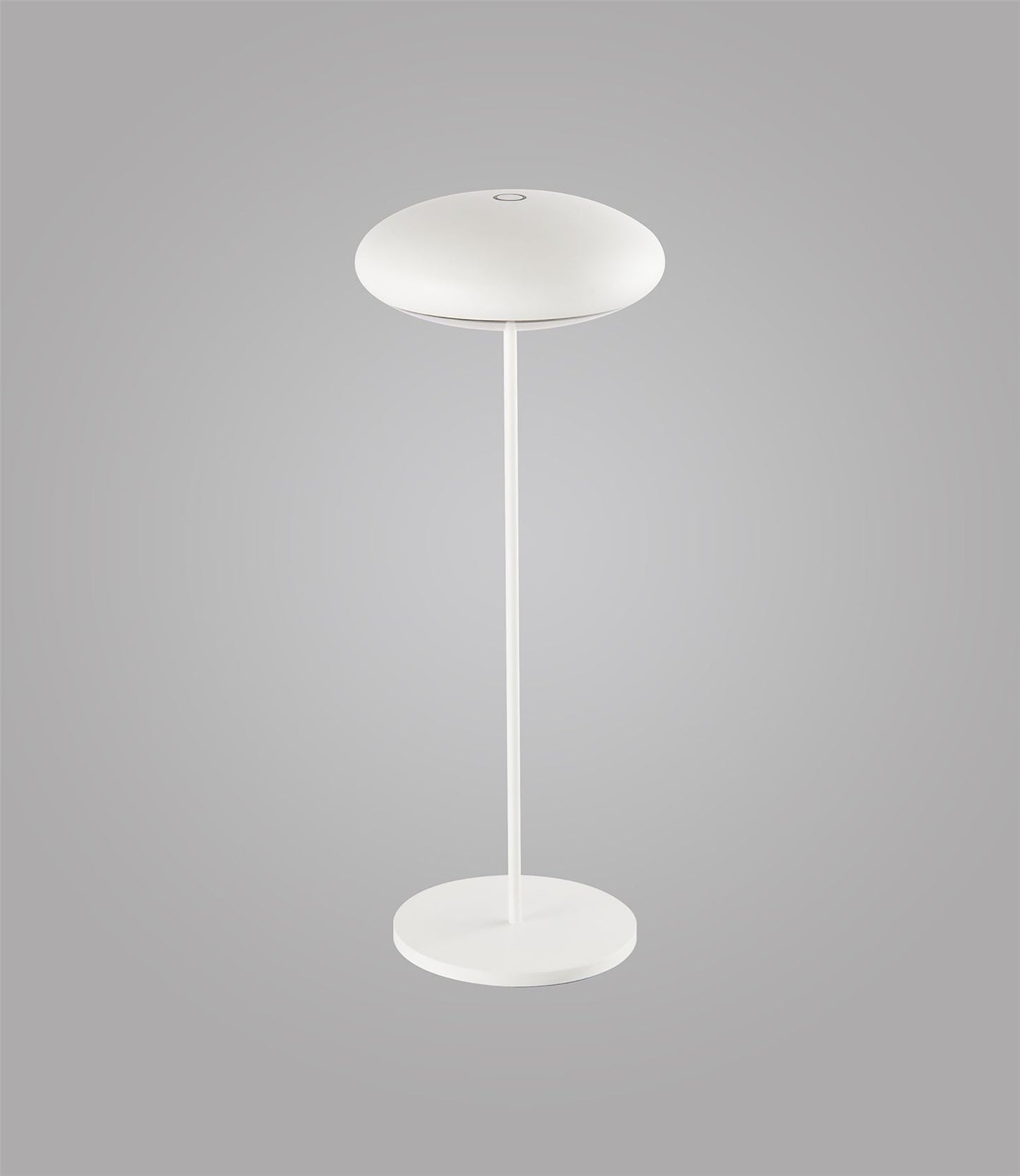 Mantra Fusion Klappen Cordless Klappen Rechargeable Battery Operated Table Lamp with USB Cable, 2.2W LED, 3000K, 188lm, IP54, White, 3yrs Warranty