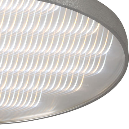 Mantra Fusion M5342 Reflex Flush 58cm Round 50W LED 3000K + 6000K, 3120lm, Aluminium/ Acrylic, 3yrs Warranty - M5342 Ceiling