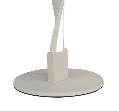 Mantra Madagascar Table Lamp, 9W LED, 3000K, 630lm, IP20, Sand White, 3yrs Warranty
