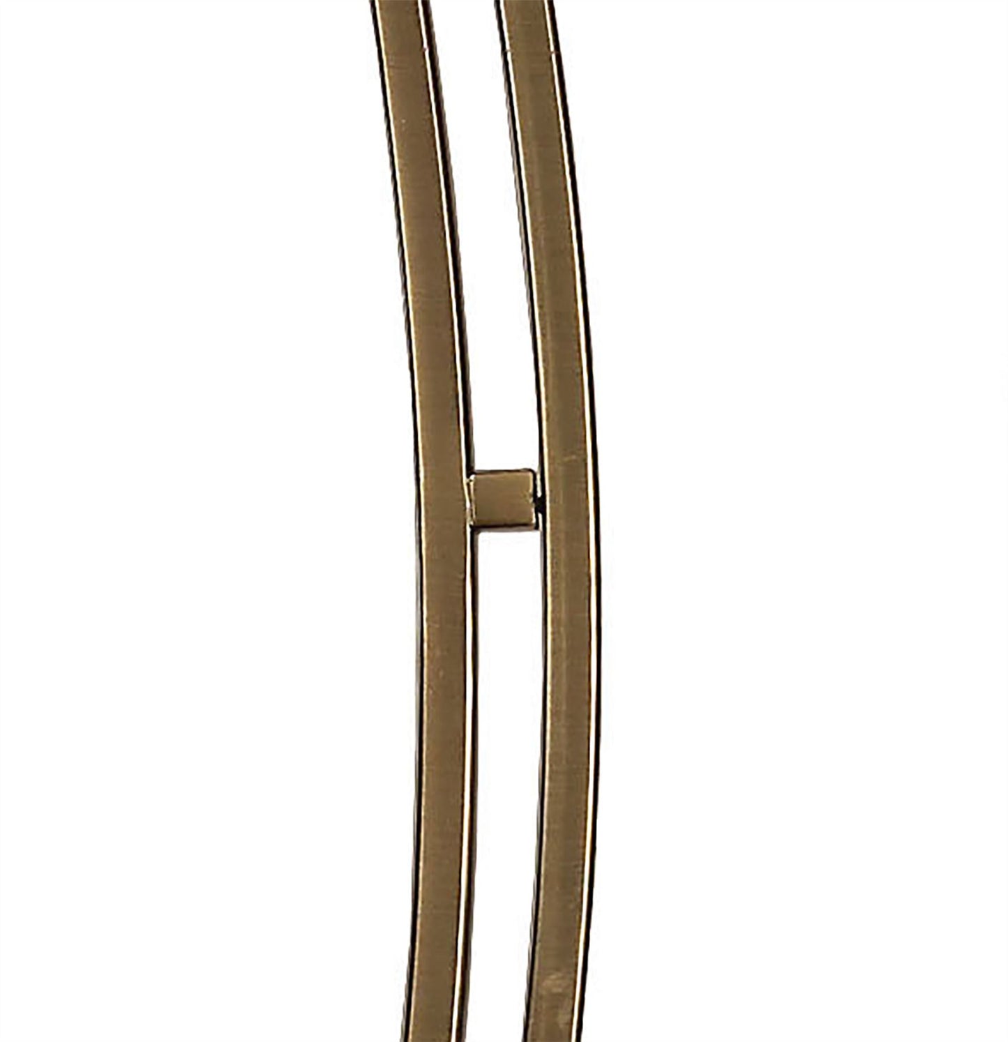 Mantra Pietra Linear Pendant 2 Arm 6 Light G9, Antique Brass