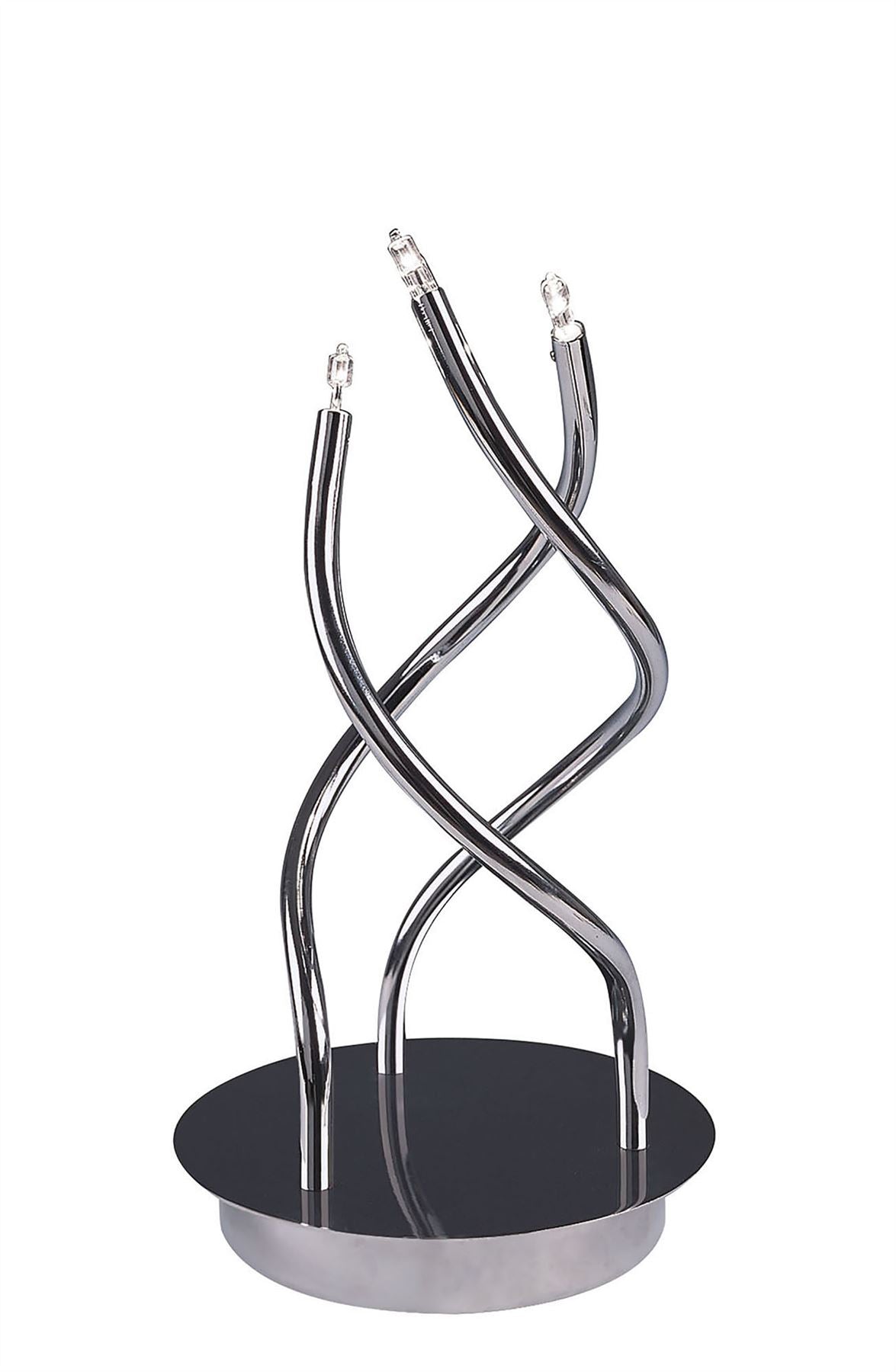 Mantra Aire Table Lamp 3 Light G4, Polished Chrome, NOT LED/CFL Compatible