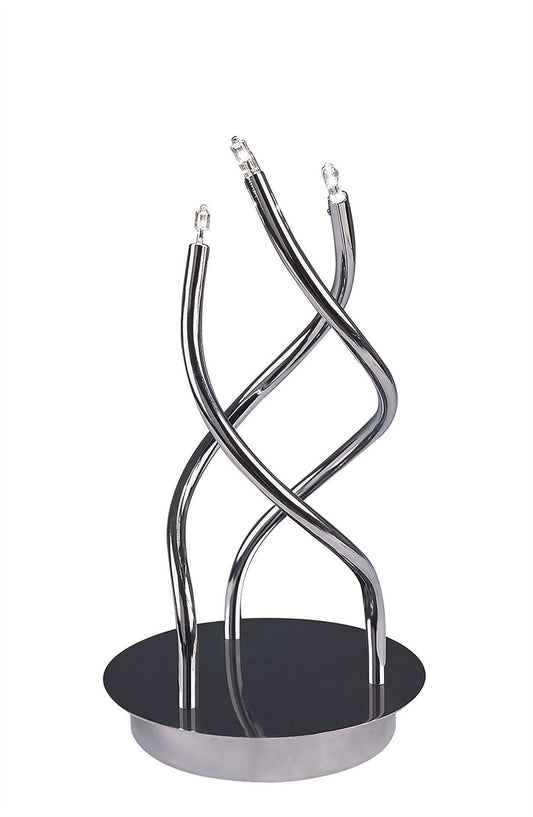 Mantra Aire Table Lamp 3 Light G4, Polished Chrome, NOT LED/CFL Compatible