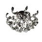 Diyas Esme 70cm  20 Light G4 Polished Chrome/Crystal, NOT LED/CFL Compatible Ceiling Light Fitting