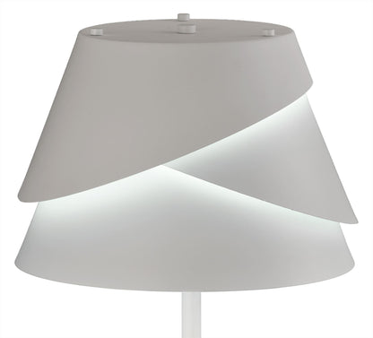 Mantra M5863 Alboran Table Lamp 1x40W (No Inc), Alumimium/ Iron