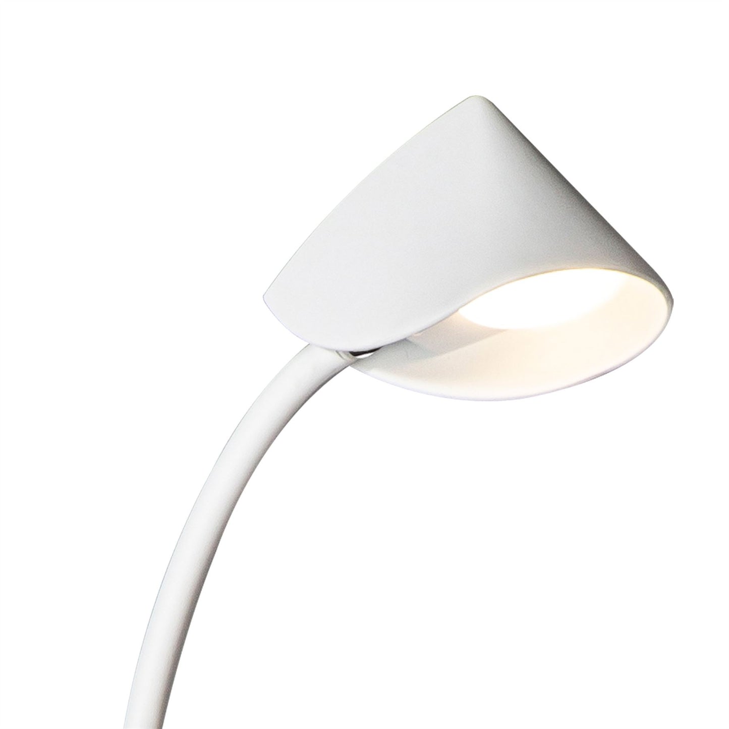 Mantra Capuccina 1 Light Floor Lamp, 8.5W LED, 3000K, 600lm, White, 3yrs Warranty