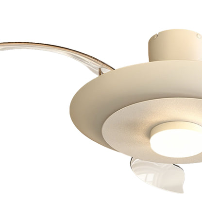 Kyoto 52cm 20W LED Dimmable Ceiling Light With Built-In 30W DC Fan, 3000-5000K Remote Control, 3600lm, White, 5yrs Warranty