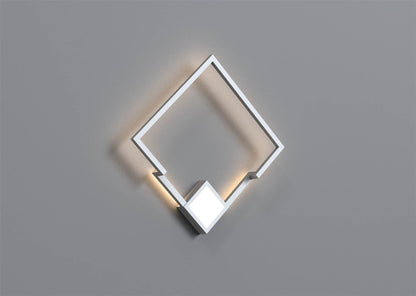 Mantra Boutique Square Wall Light, Dimmable, 25W LED, 3000K, 1370lm, White, 3yrs Warranty