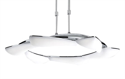 Mantra Mistral LED M3800 Mistral Telescopic 36W LED Round 3000K, 3240lm, Polished Chrome/Frosted Acrylic, 3yrs Warranty - M3800 Ceiling