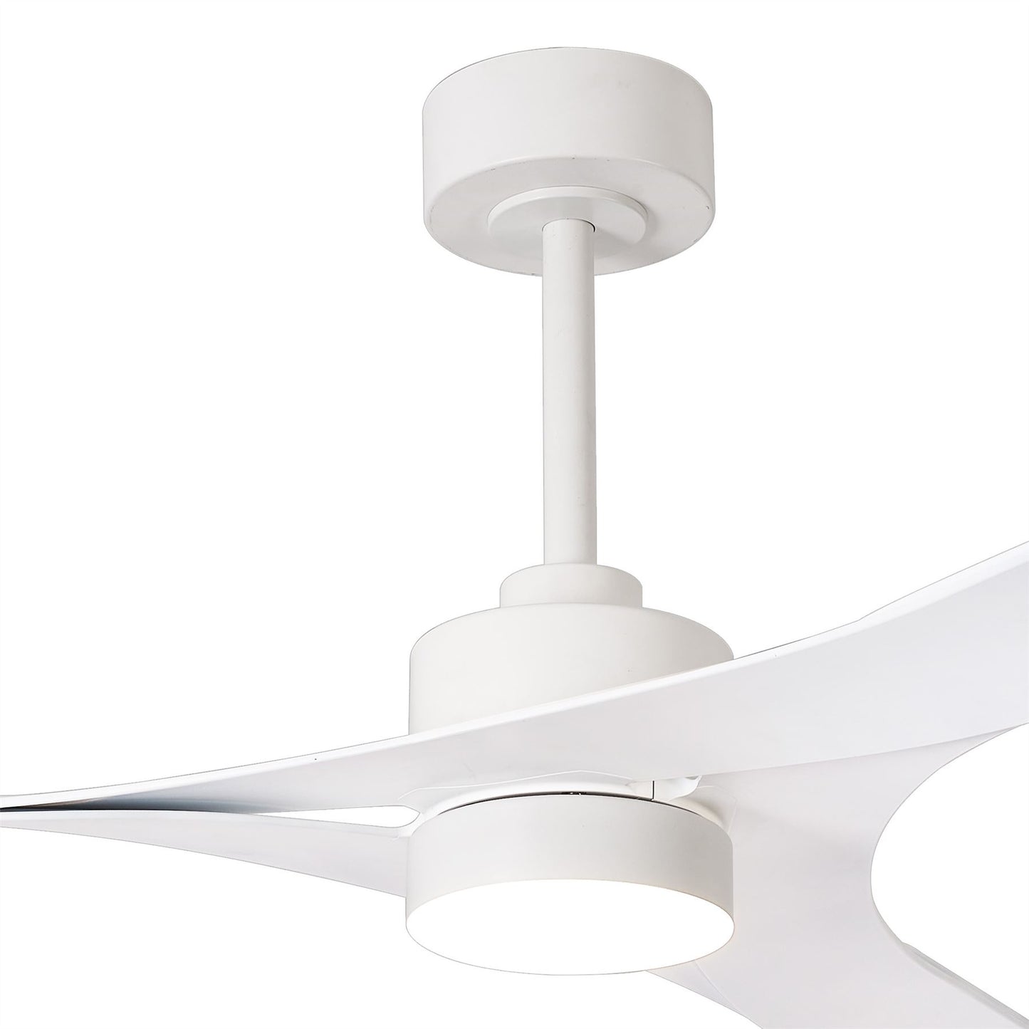Thai 122cm 30W LED Dimmable Ceiling Light With Built-In 35W DC Fan, 2700-5000K Remote & APP Control, 2400lm, White, 5yrs Warranty