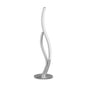 Mantra M6109 Corinto Table Lamp 55cm, 12W LED, 3000k, 960lm, Silver Chrome, Touch Dimmer, 3yrs Warranty