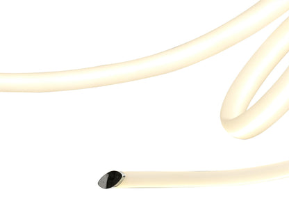 Mantra Armonia Semi Flush Large Ribbons, 60W LED, 3000K, 4500lm, Polished Chrome/Frosted Acrylic, 3yrs Warranty Ceiling
