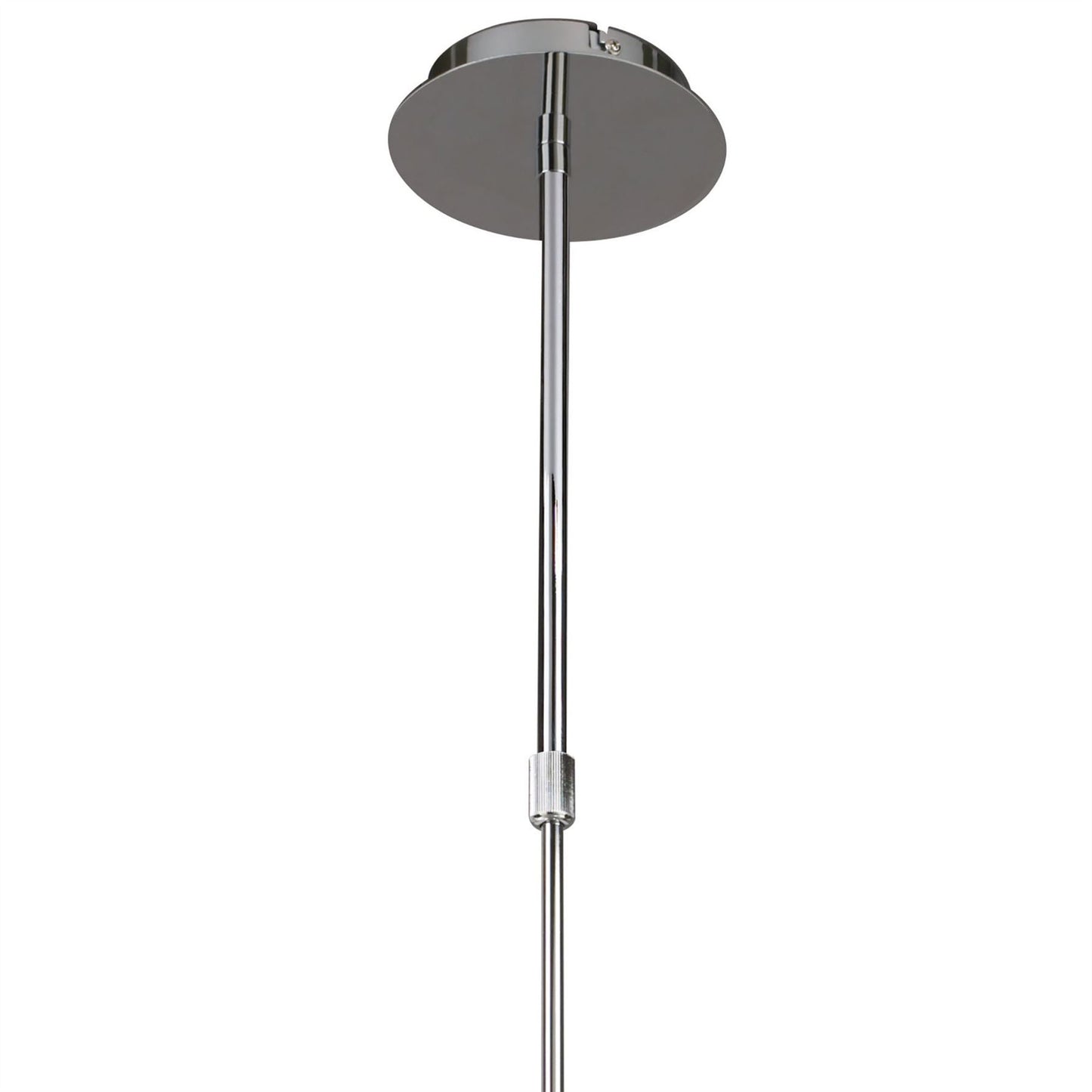 Mantra Guss GU10 Guss Rectangular Telescopic GU10 8 Light L1/SGU10 Twisted, Polished Chrome/White Acrylic, CFL Lamps INCLUDED