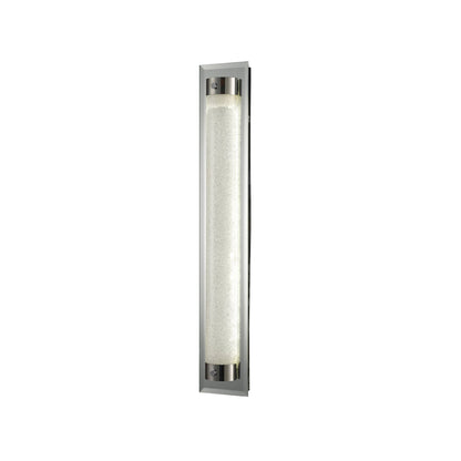 Mantra Fusion Tube Flush 21W LED 4000K Polished Chrome/Sand Diamond, 1800lm, 3yrs Warranty Crystal