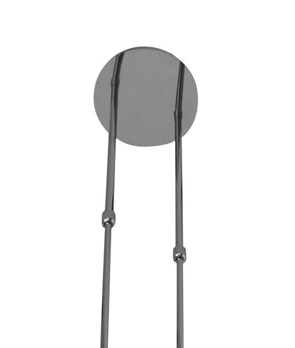 Mantra Mistral LED M3803 Mistral Telescopic 36W LED Line 3000K, 3240lm, Polished Chrome, Frosted Acrylic, 3yrs Warranty - M3803 Ceiling