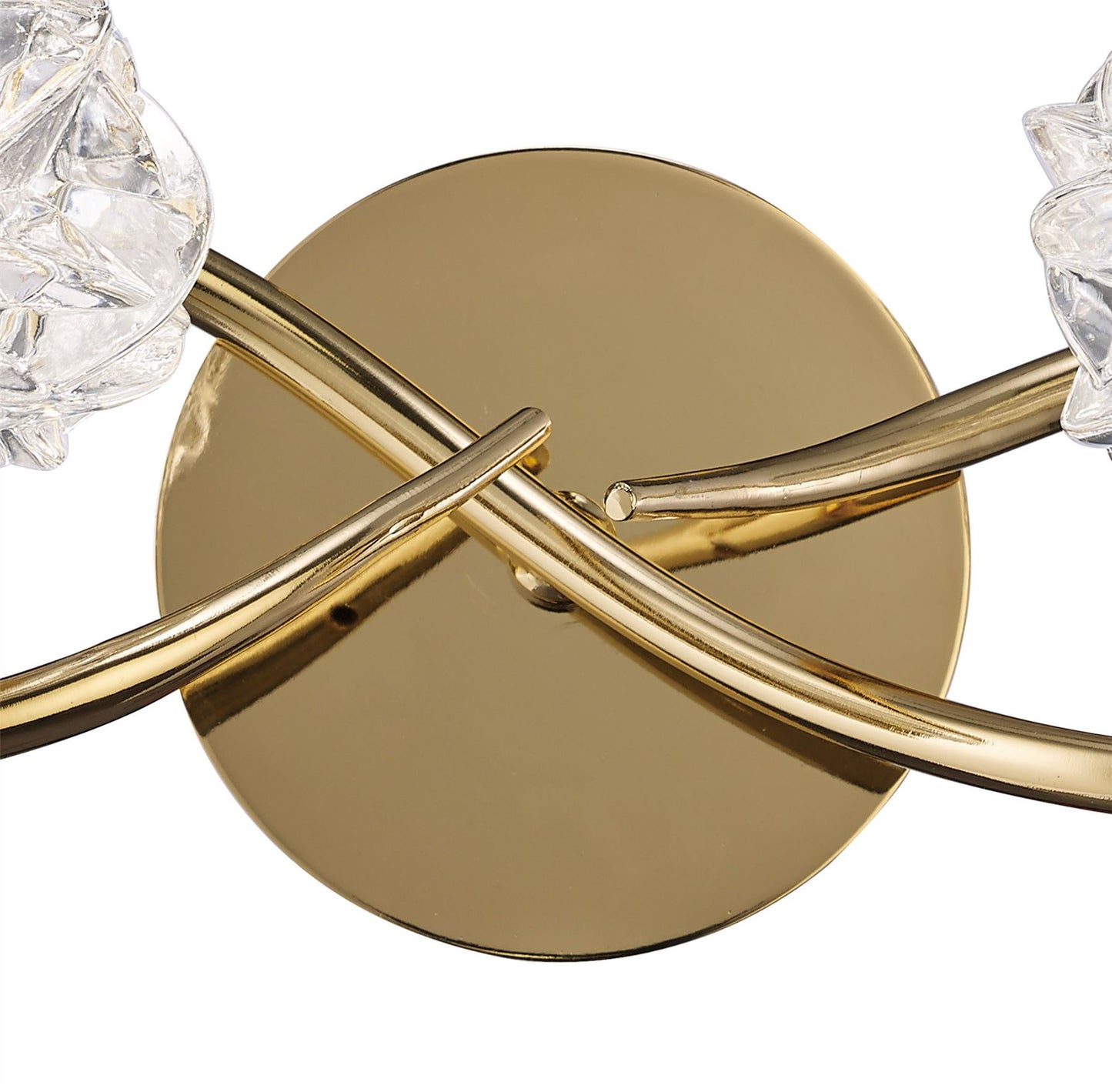 Mantra Maremagnum Wall Light Switched 2 Light G9, French Gold